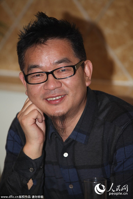 2013年12月10日，洛阳，2014中国民间春节文艺晚会总导演杨志平。巩卫东/东方IC