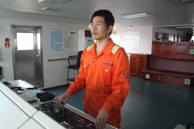 2014年全国优秀海员交通运输部救捞局史本东